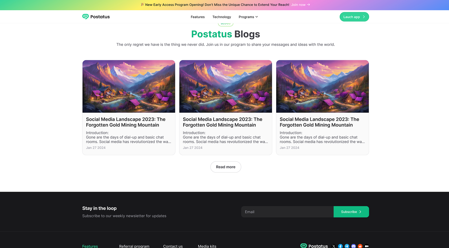 Postatus | AI-Powered Web2 Content Creation Platform - Image 2