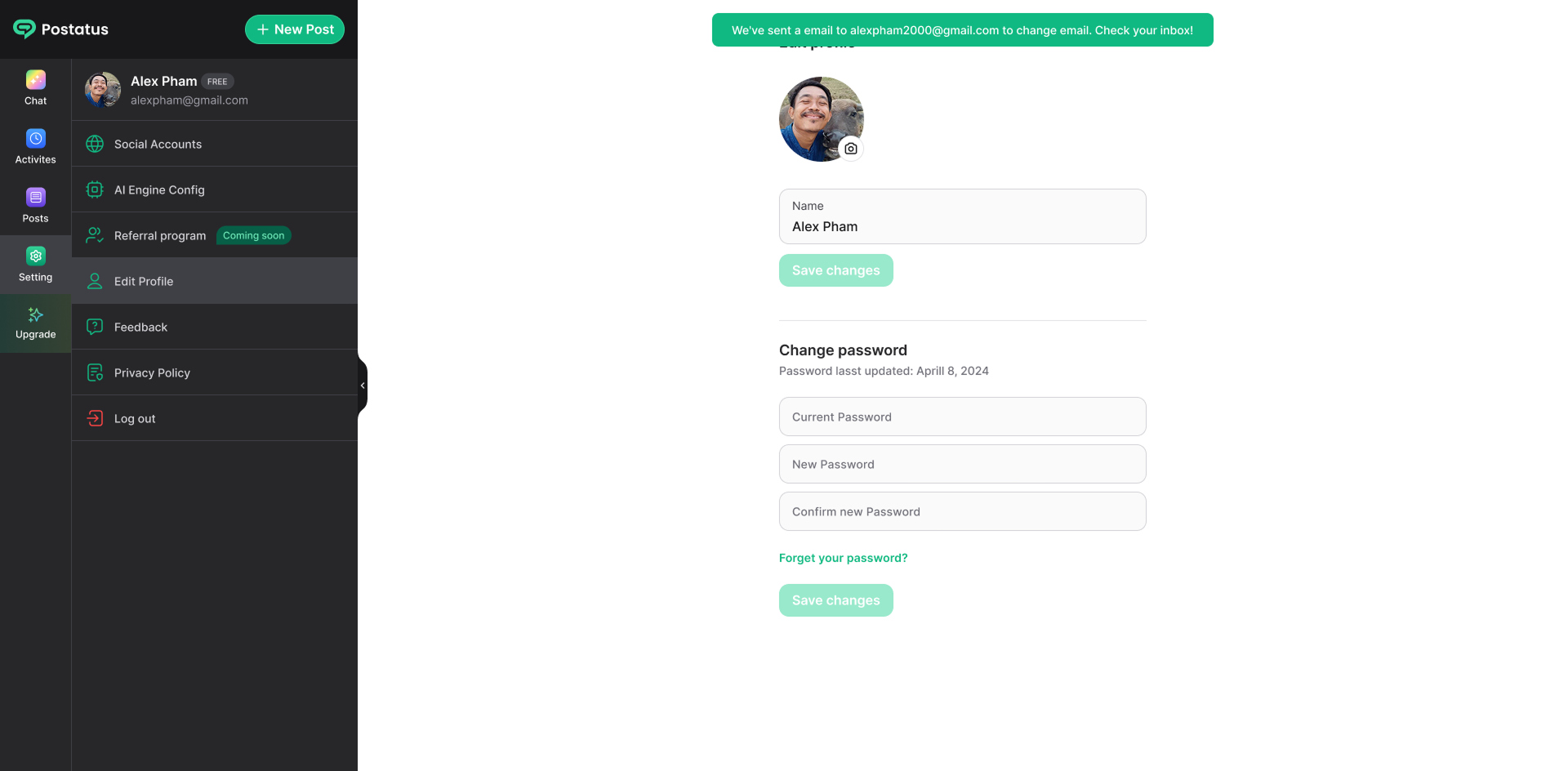 Postatus | AI-Powered Web2 Content Creation Platform - Image 5